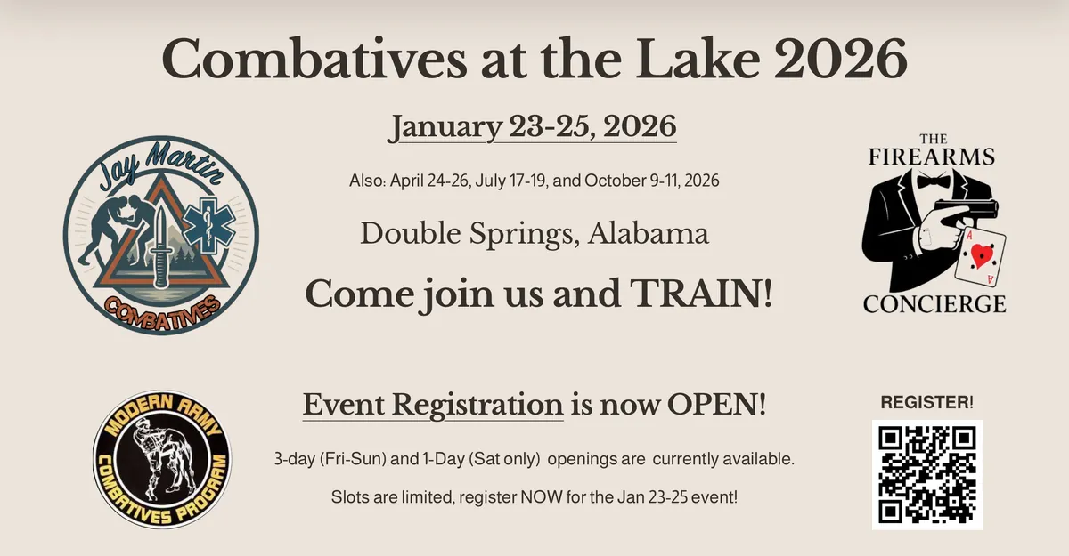 Combatives at the Lake