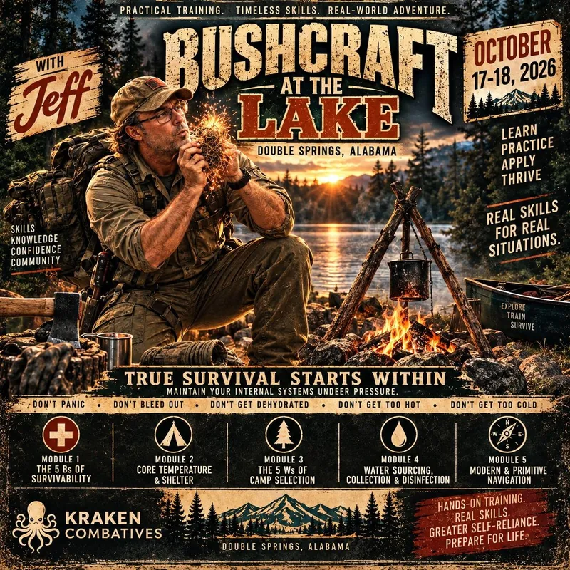 Bushcraft at the Lake 10/17-18/2026