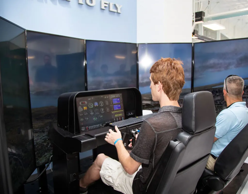 EOF High School Introduction to Instrument Flight Simulators (Capacity: 7)