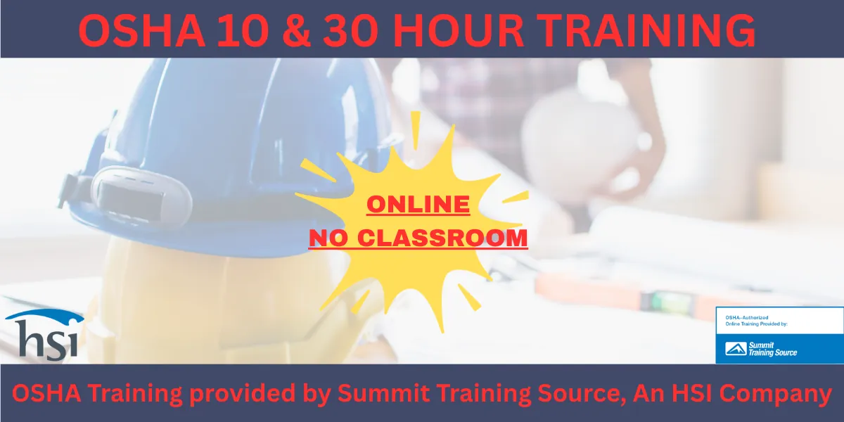 OSHA 10 Hour ONLINE Course