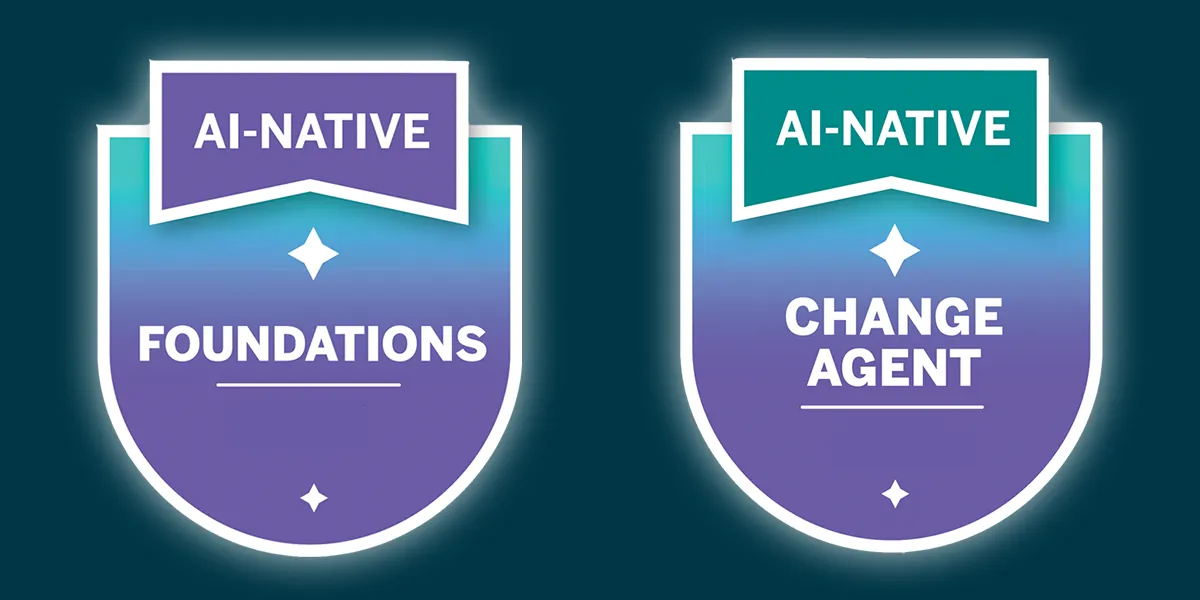 Premier Bundle | AI-Native Foundations (AIF) May 25, 2026-May 26, 2026 & AI-Native Change Agent (AICA) May 27, 2026-May 29, 2026 | (CST) (In Person) (English)