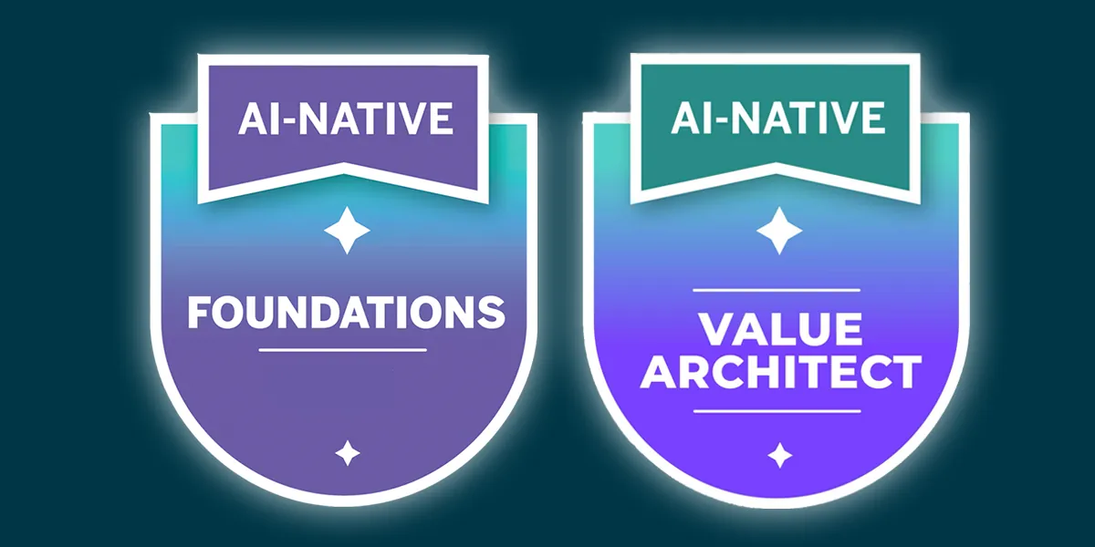 Premier Bundle | AI-Native Foundations (AIF) Oct 19, 2026-Oct 20, 2026 & AI-Native Value Architect (AIVA) Oct 21, 2026-Oct 22, 2026 | (CST) (In Person) (English)