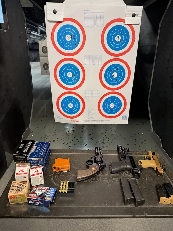 Introduction to Firearms (incl. live fire at range) - Private Session