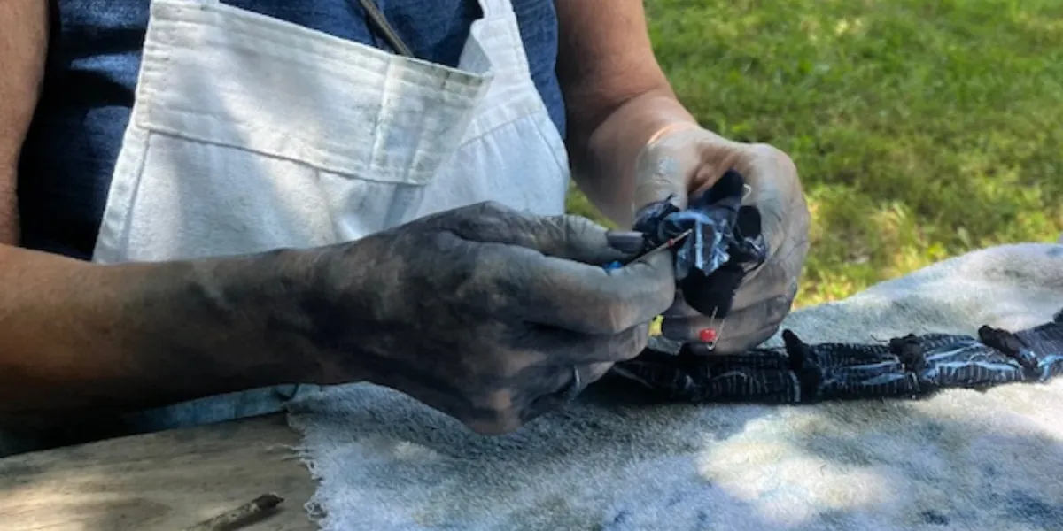 Shibori :Cloth, Lineage & Indigo Discipline