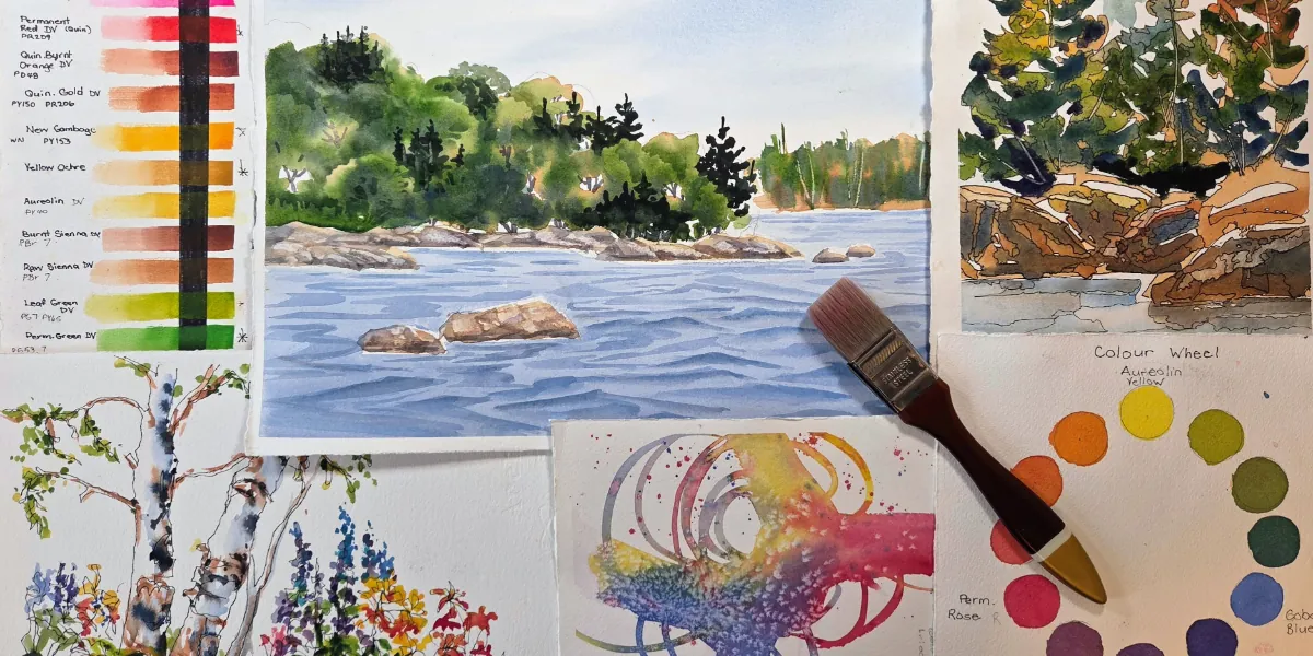 Watercolour for Absolute Beginners by Nancy Newman