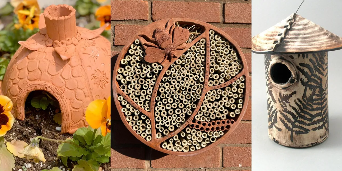 Pottery:  Eco-Dwellings for Backyard Animals with Sarah Hamelin