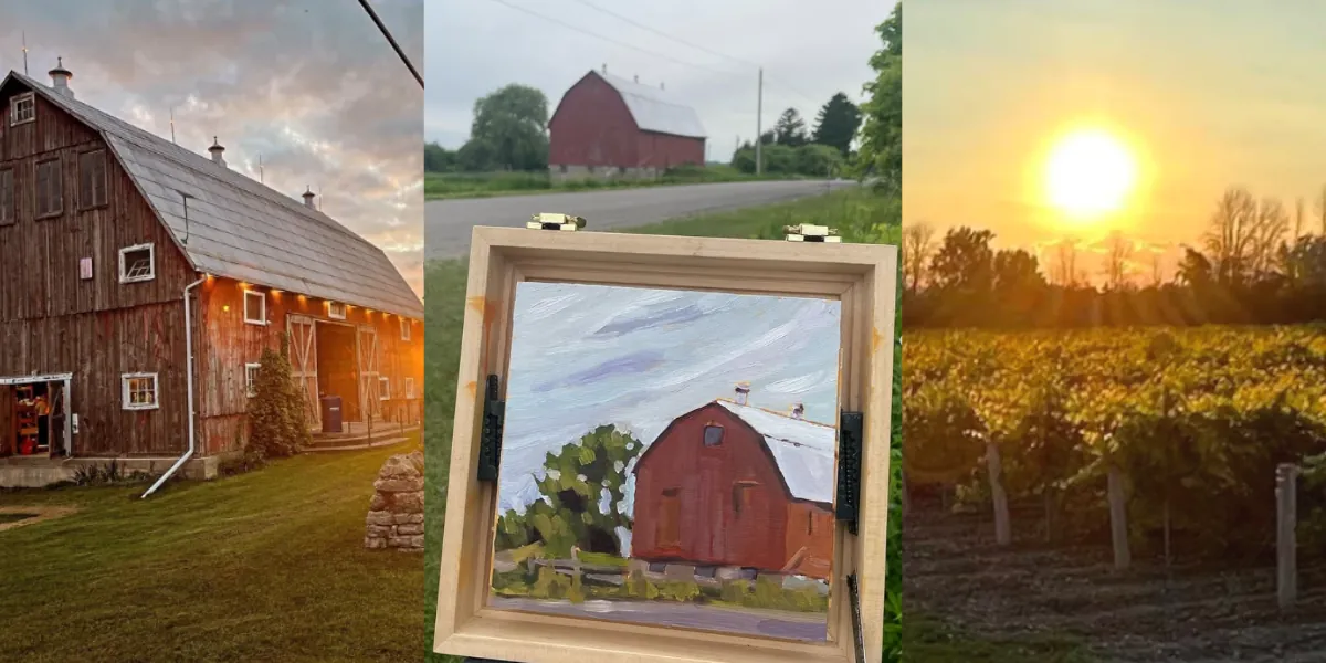 Plein Air at Karlo Estates with Luke Despatie