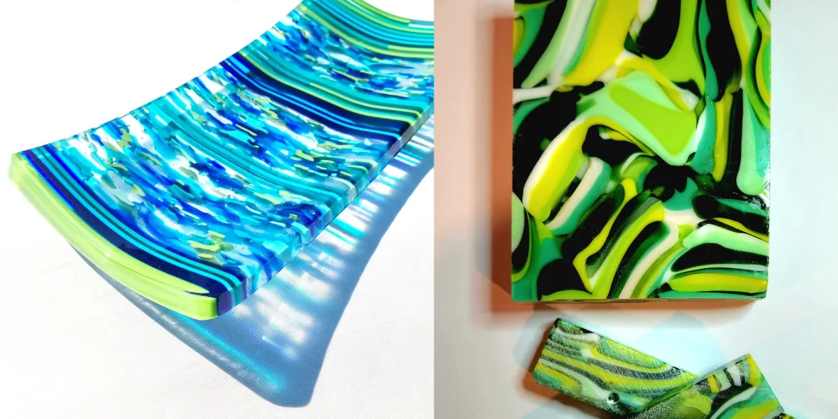 Glass Fusing: Pattern Bars with Kirei Samuel