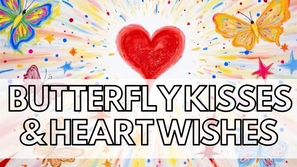 Adult: Butterfly Kisses & Heart Wishes