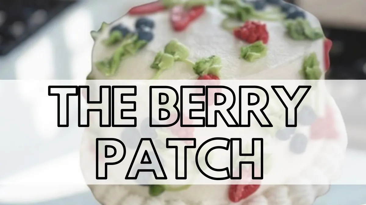 Ages 16+: The Berry Patch, Intro to Cake Decorating