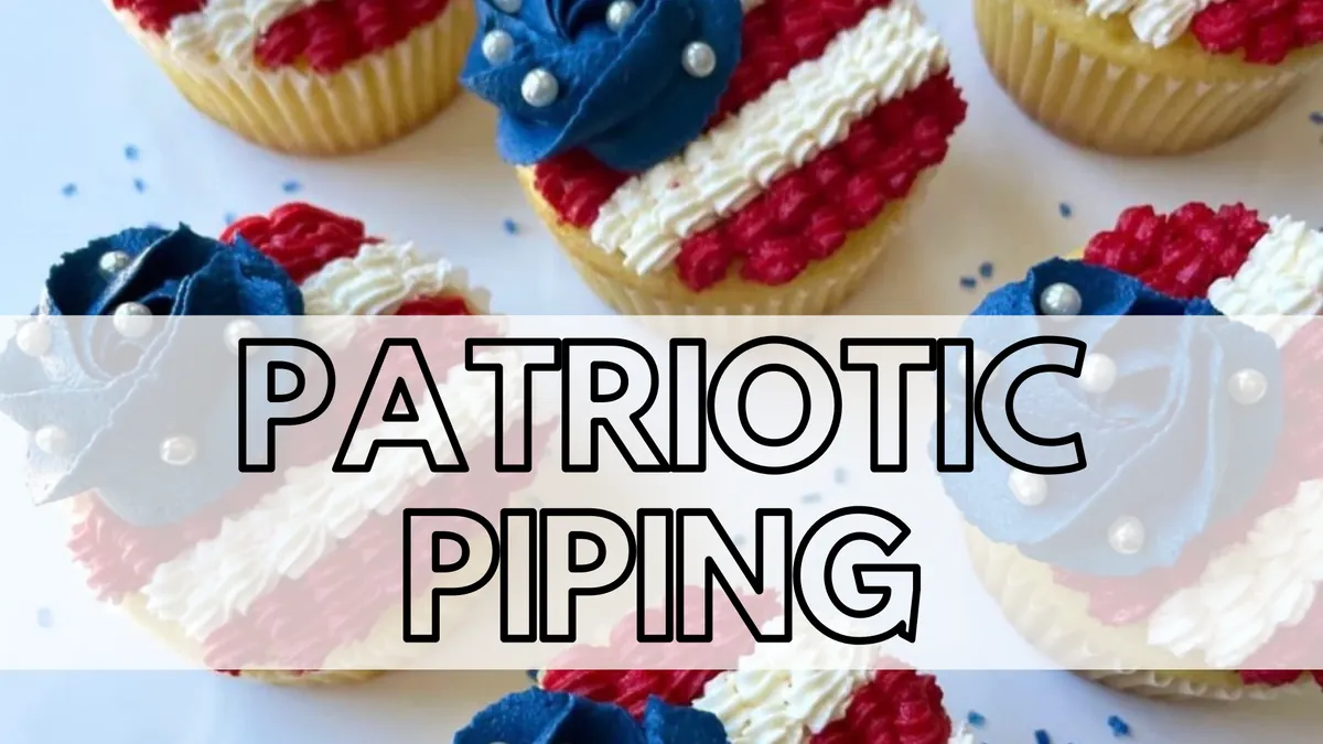 Patriotic Piping: America 250 Cupcake Decorating Workshop