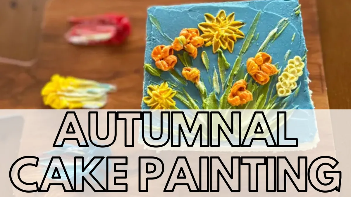 Autumnal Cake Painting