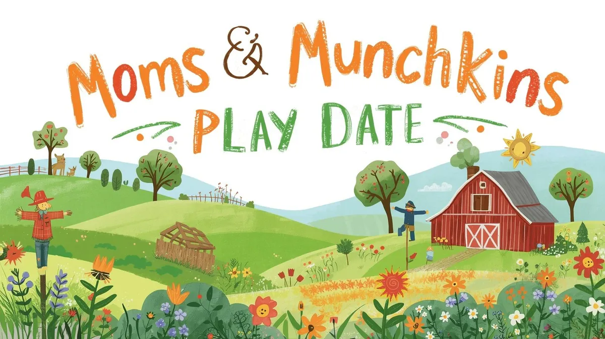 Monday Moms & Munchkins Group: 10am-12pm Farm Visit