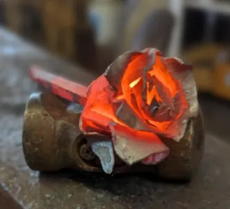Blacksmithing - Russian Rose