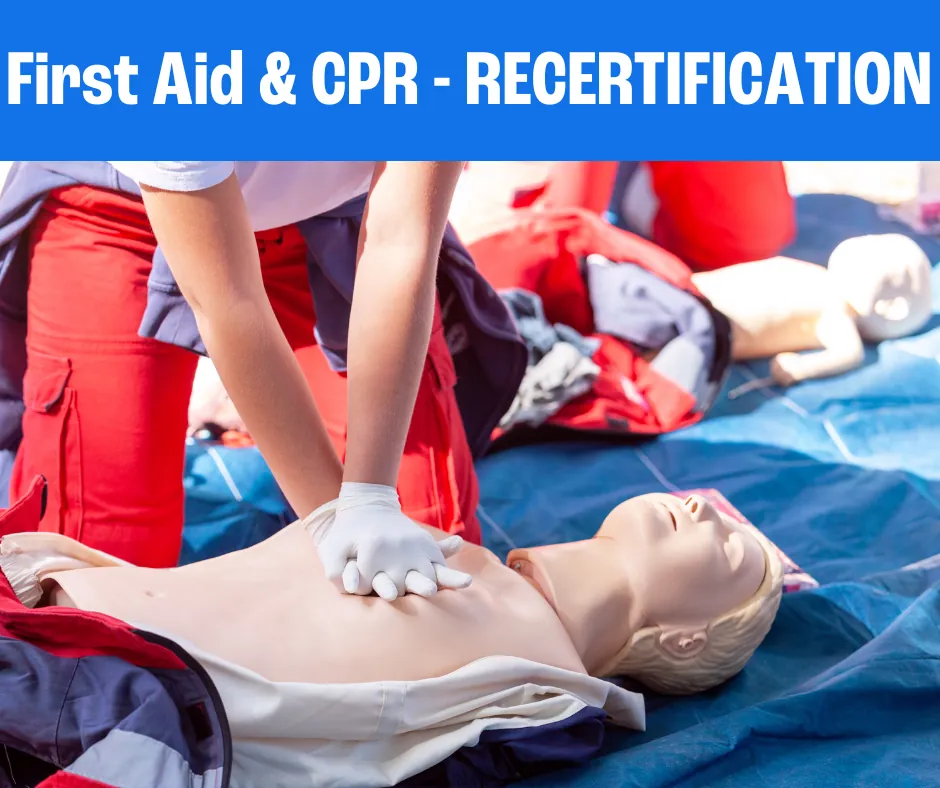First Aid & CPR Recertification (Red Cross)
