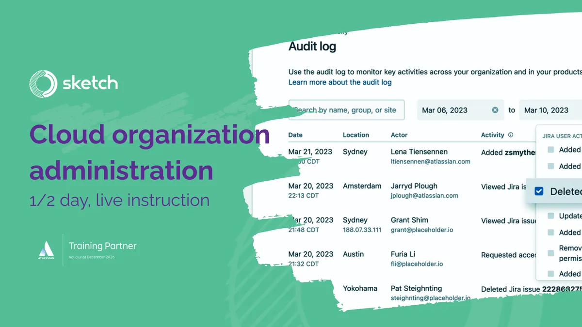 Atlassian Cloud Organization Administration