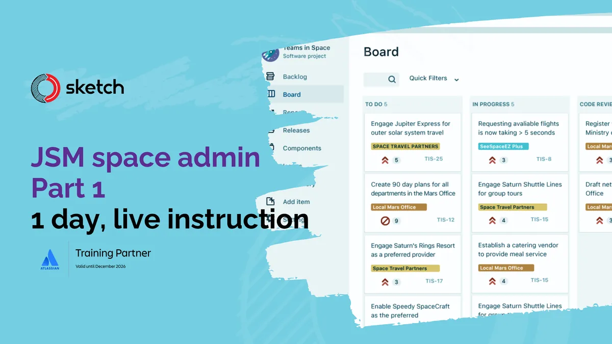 Jira Service Management space admin - Part 1