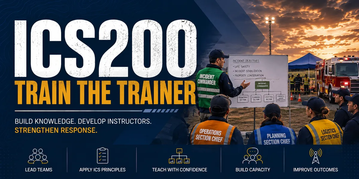 ICS 200 Train the Trainer (through AEMA)