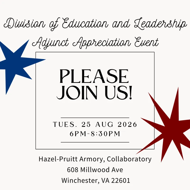 Division of Education & Leadership Adjunct Appreciation Event