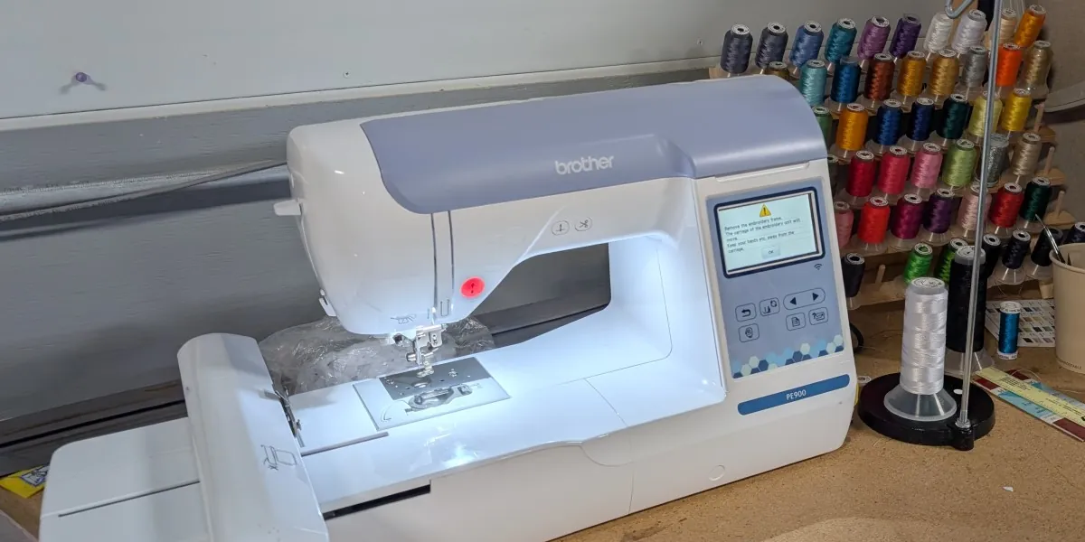 Intro to the Embroidery Machine