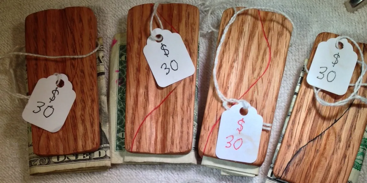 Making Wood Jewelry: Money Clip