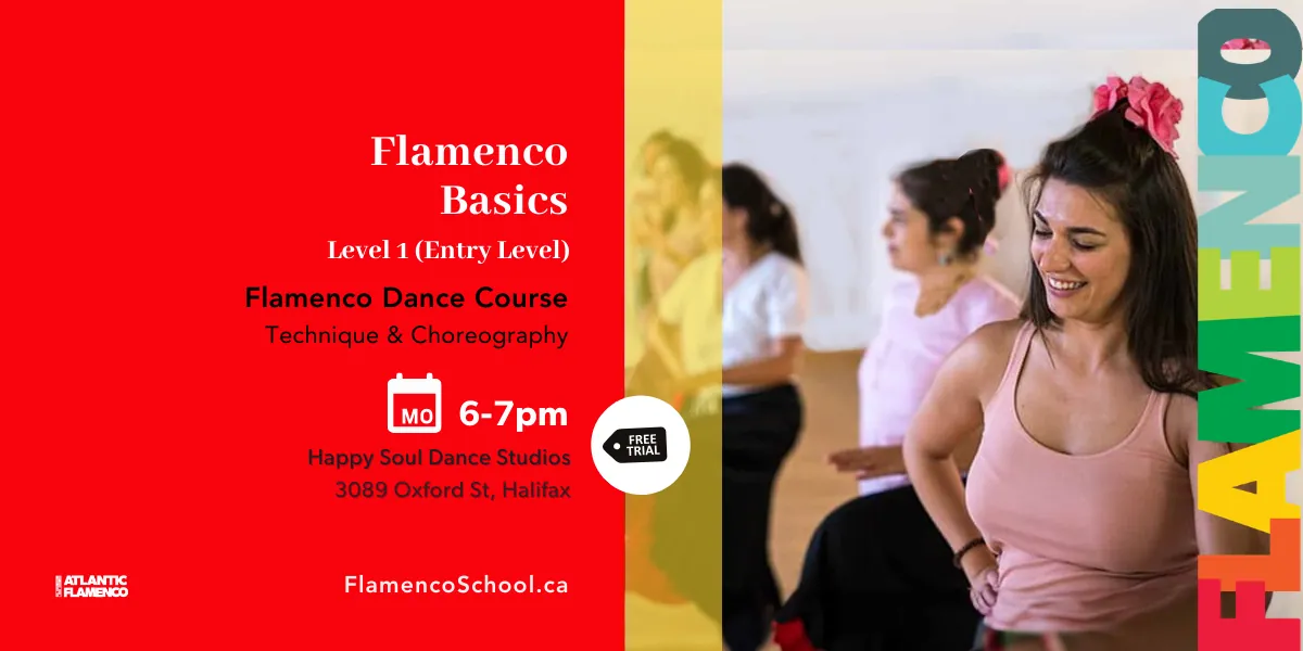Level 1 - Absolute Beginner Flamenco Course  4 Week Course  (May 25-June 15)