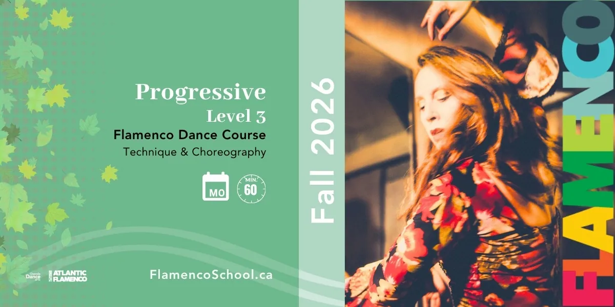 🍁 Level 3  Progressive Flamenco Course