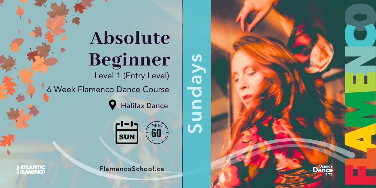 Absolute Beginner 6-week Flamenco Course (Sundays) Level 1 - Flamenco Basics
