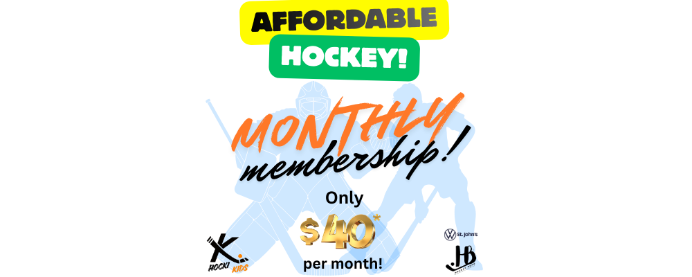 AFFORDABLE BALL HOCKEY - Player | Goalie - 12 PM