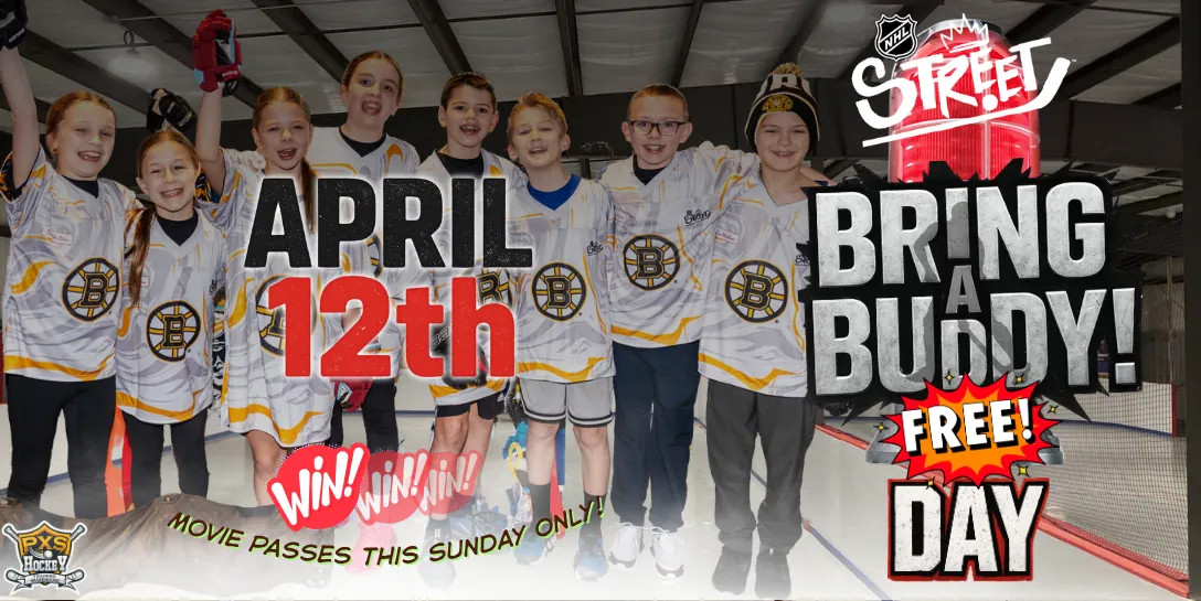 NHL STREET BRING-A-BUDDY DAY - [8U - 14U] - APRIL 12