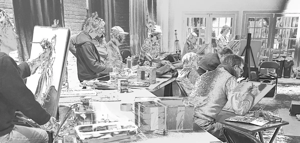 4th Friday Long Pose Life Drawing Session