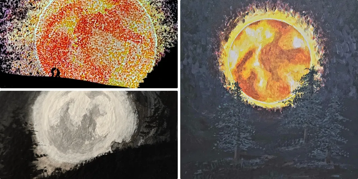 Date Night: Moonlight Couples Painting