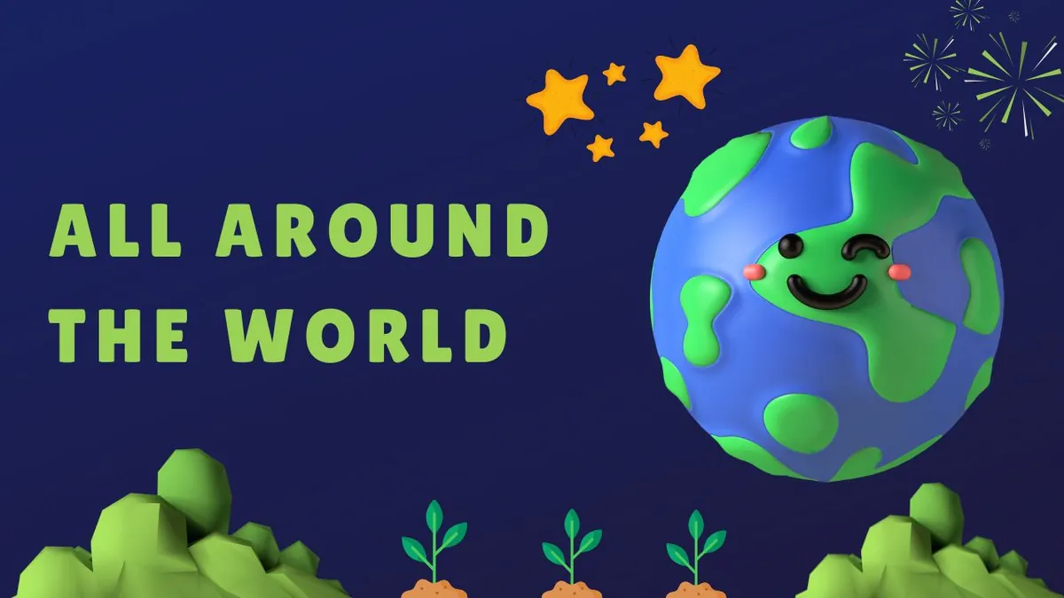 🌍Around the World – One World, Many Wonders!