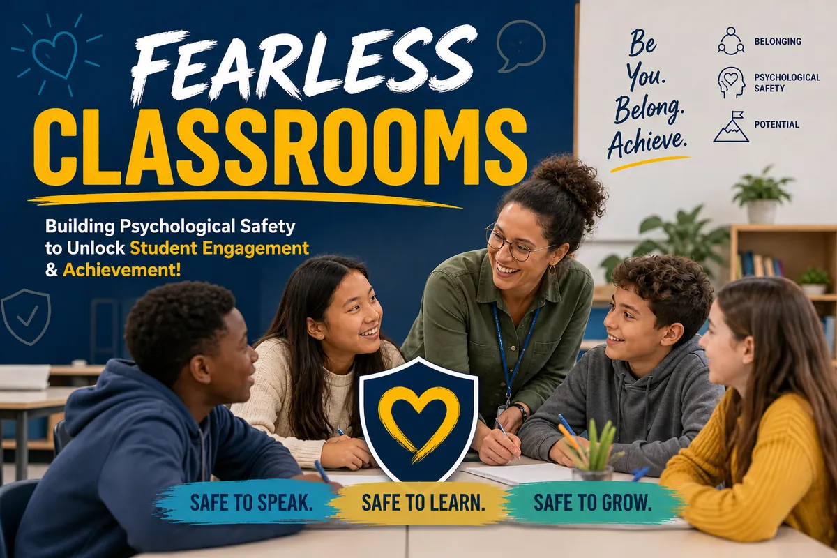 (ACT 48) Fearless Classrooms: Building Psychological Safety to Unlock Student Engagement & Achievement
