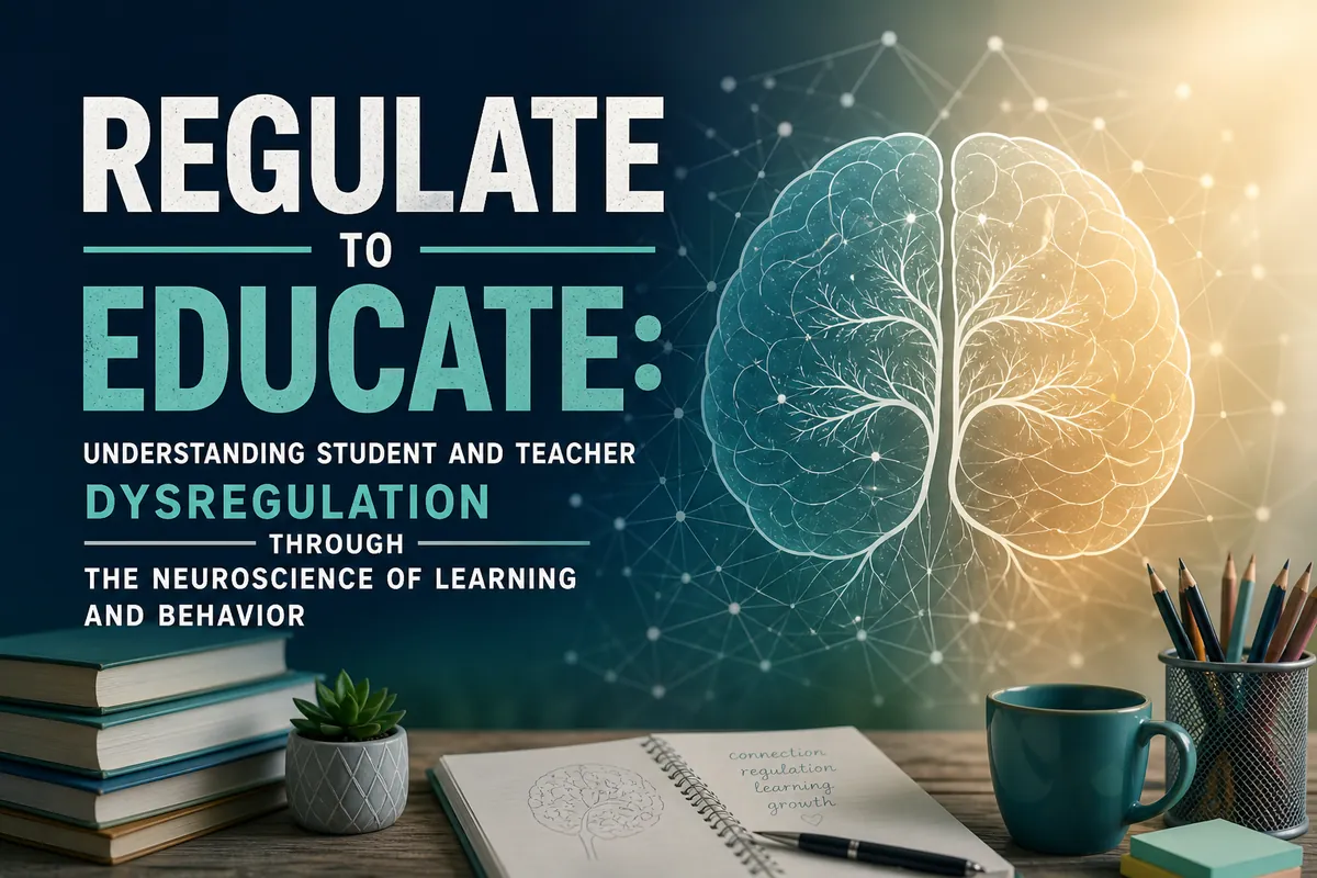 (ACT 48) REGULATE TO EDUCATE: UNDERSTANDING STUDENT AND TEACHER DYSREGULATION THROUGH THE NEUROSCIENCE OF LEARNING AND BEHAVIOR