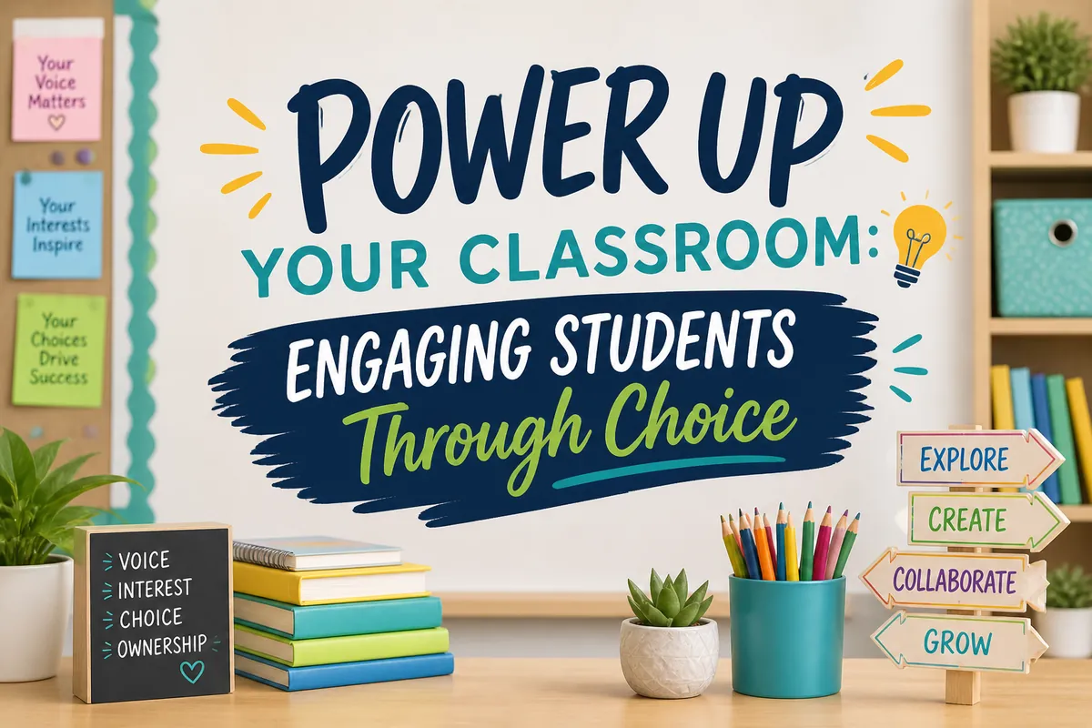 (ACT 48) Power Up Your Classroom: Engaging Students Through Choice