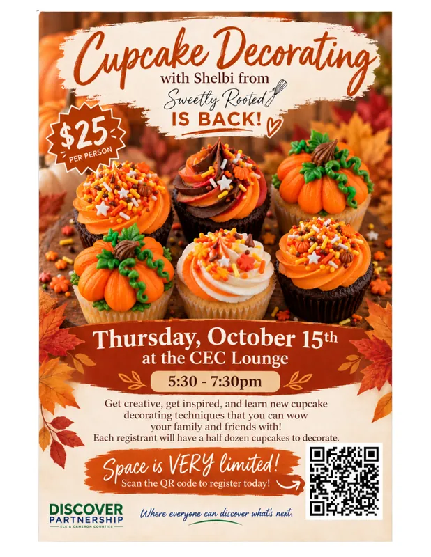 CUPCAKE DECORATING CLASS