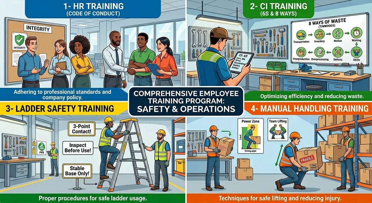 Workplace Essentials: Safety, Respect, and Efficiency- DC1