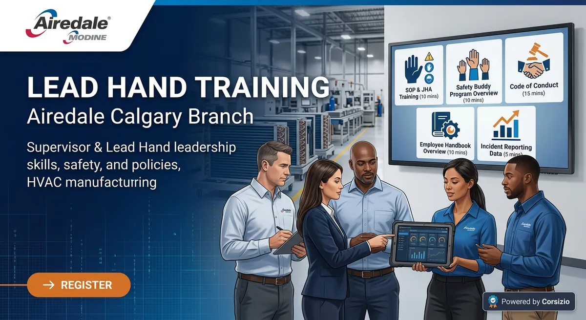 Lead Hand Training