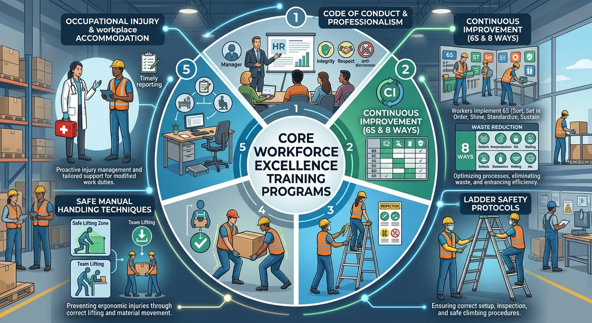 Workplace Essentials: Safety, Respect, and Efficiency- DC2