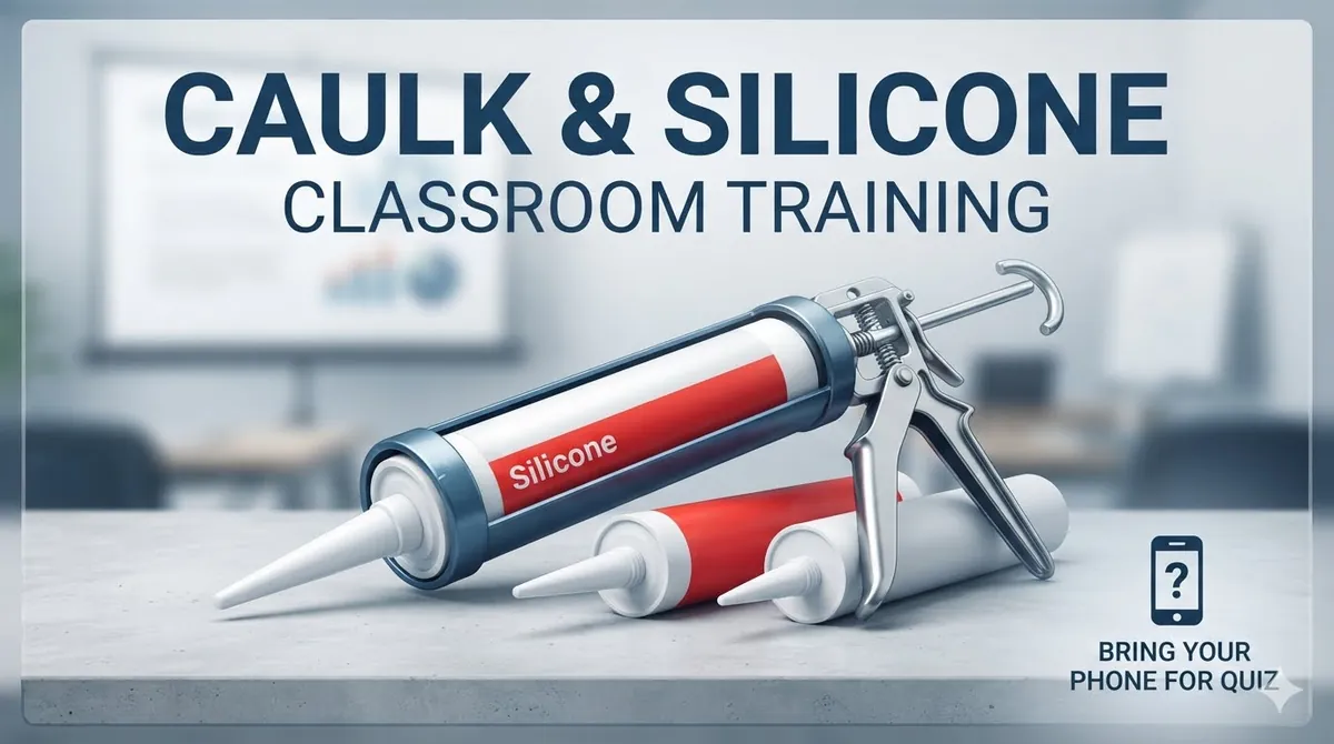 Caulk & Silicone Classroom Training