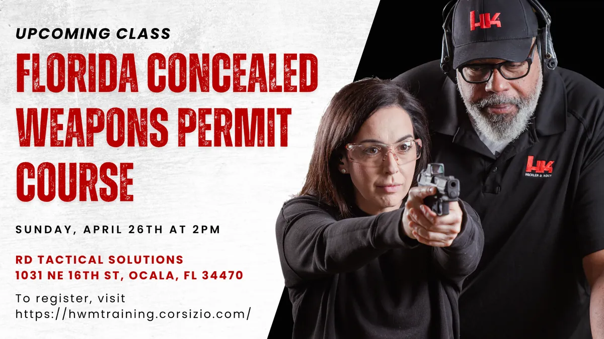Florida Pistol Fundamentals and Law (Permit Class)