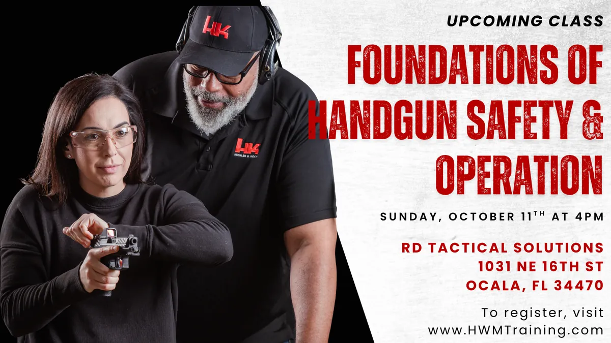 Foundations of Handgun Safety & Operation