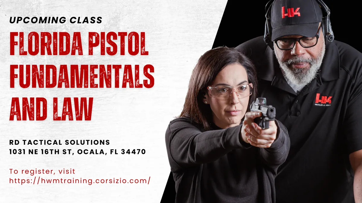 Florida Pistol Fundamentals and Law (Permit Class)