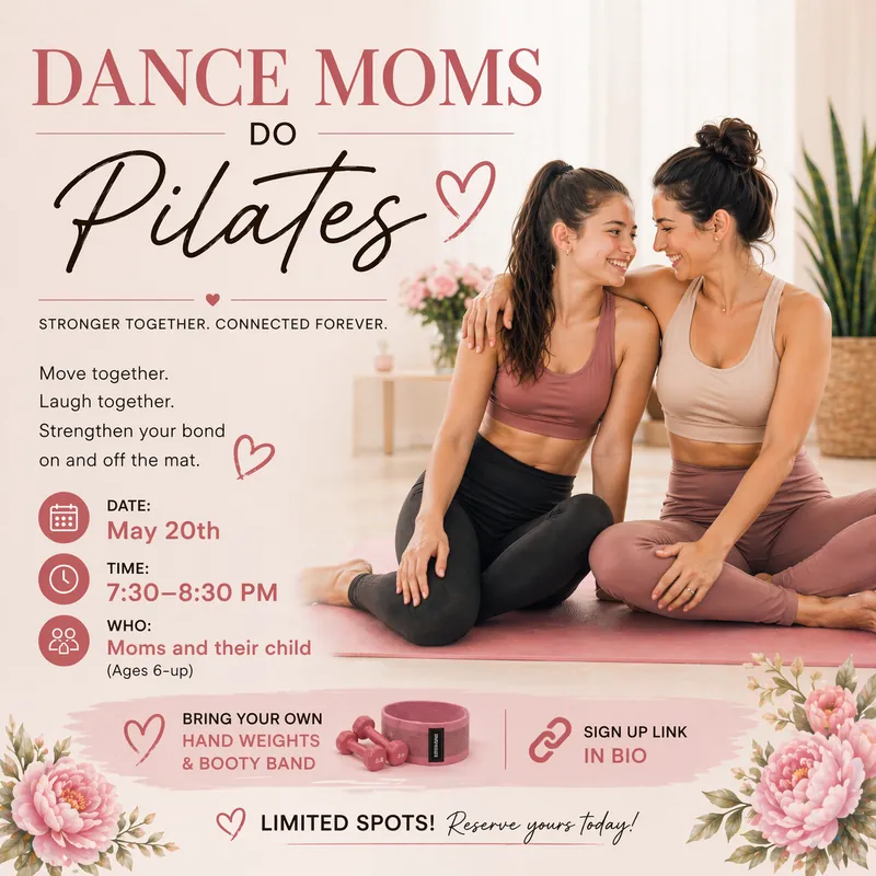 Dance moms do Pilates - Mother's Day edition