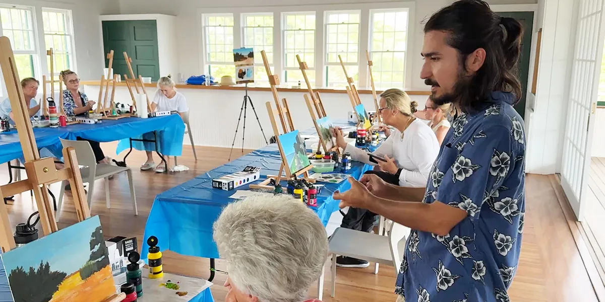 Oil Painting with Eric Lei (2 Days), July 27 & 28 1-4pm