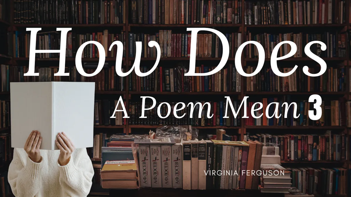 How Does A Poem Mean - 3 (9th - 12th)