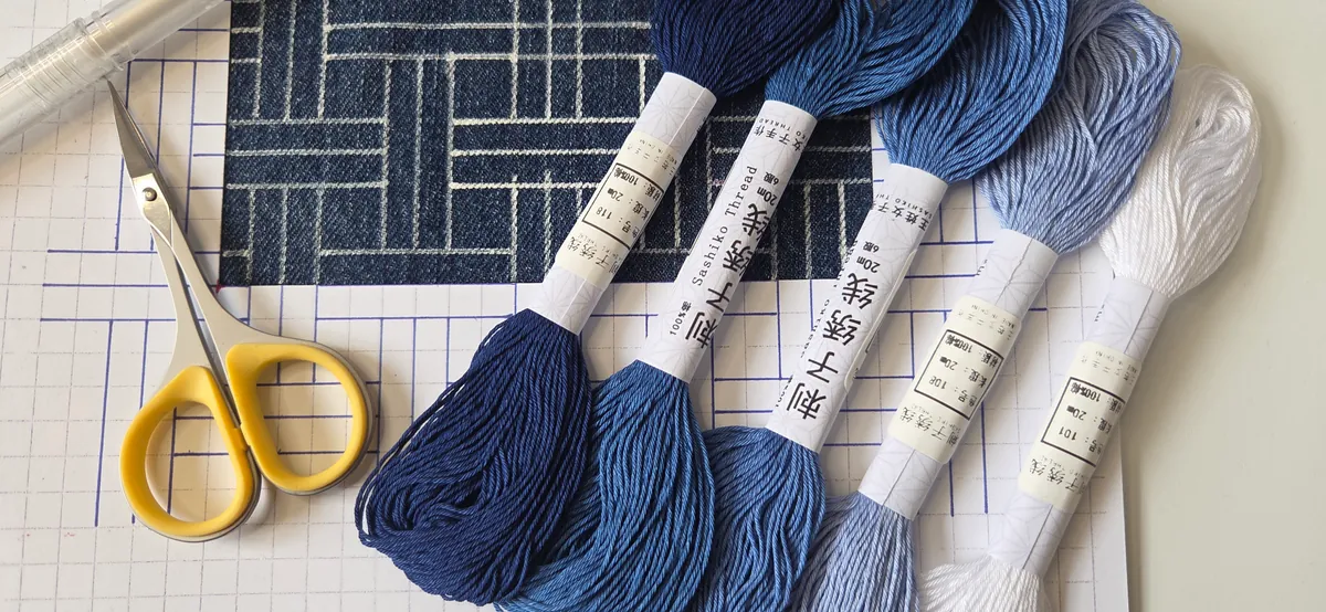 Slow Stitching — Sashiko-inspired workshop