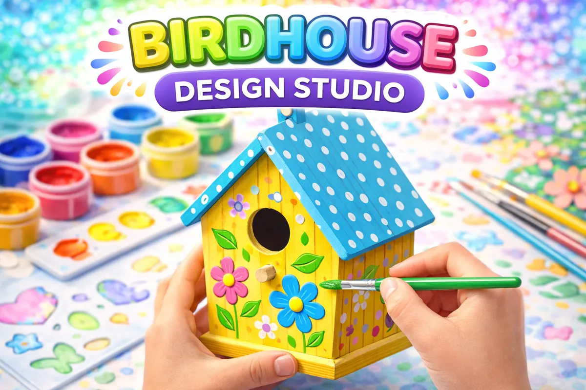 Painted Birdhouse Workshop AM