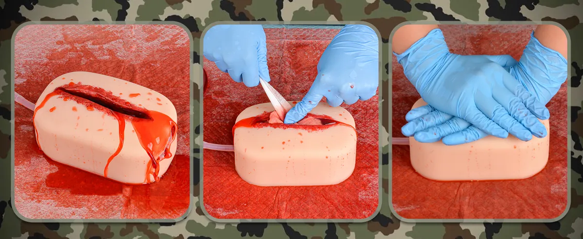 Gun shot wound and trauma/ Stop the bleed cert